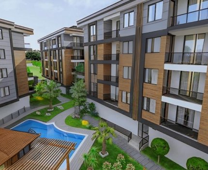 Çorlu Hatip Mahallesi’nde Havuzlu, Güvenlikli Sitede Sıfır Süper Lüks 3+1 Daire