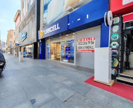 BELEDİYEYE CEPHE ÇORLUNUN EN İŞLEK NOKTASINDA KİRALIK BİNA